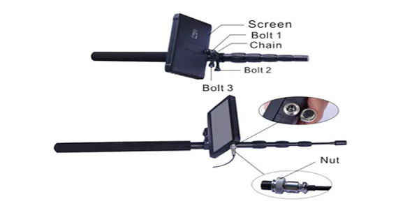 Screen bolt chain Screen bolt chain